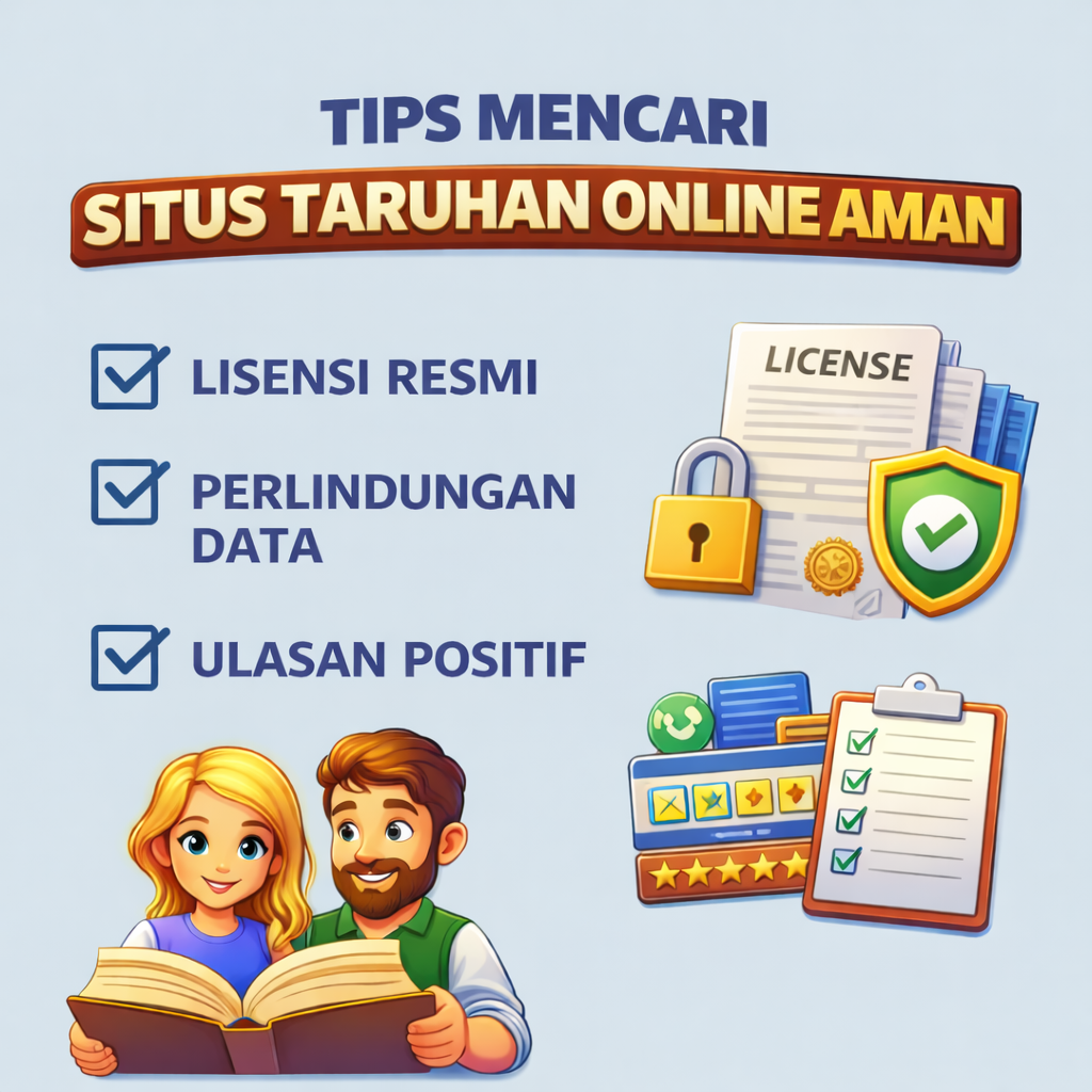 Tips mencari situs taruhan online aman: pilih platform berizin, punya layanan 24/7, dan tidak menutup-nutupi biaya. Panduan edukasi yang jelas.