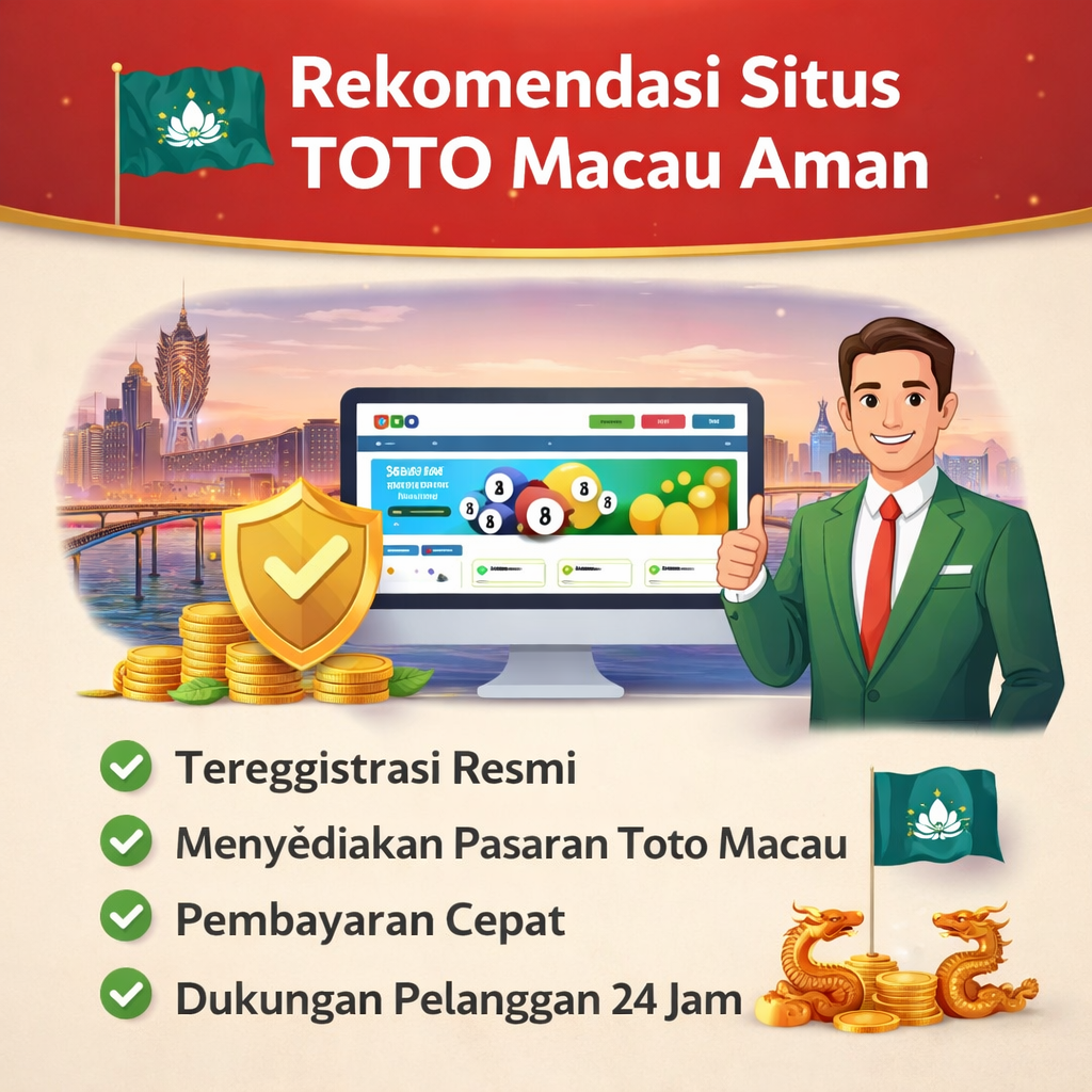 Rekomendasi situs Toto Macau aman: cek lisensi, reputasi, HTTPS, keamanan akun, metode WD, dan CS responsif. Utamakan yang legal di wilayahmu sekarang.